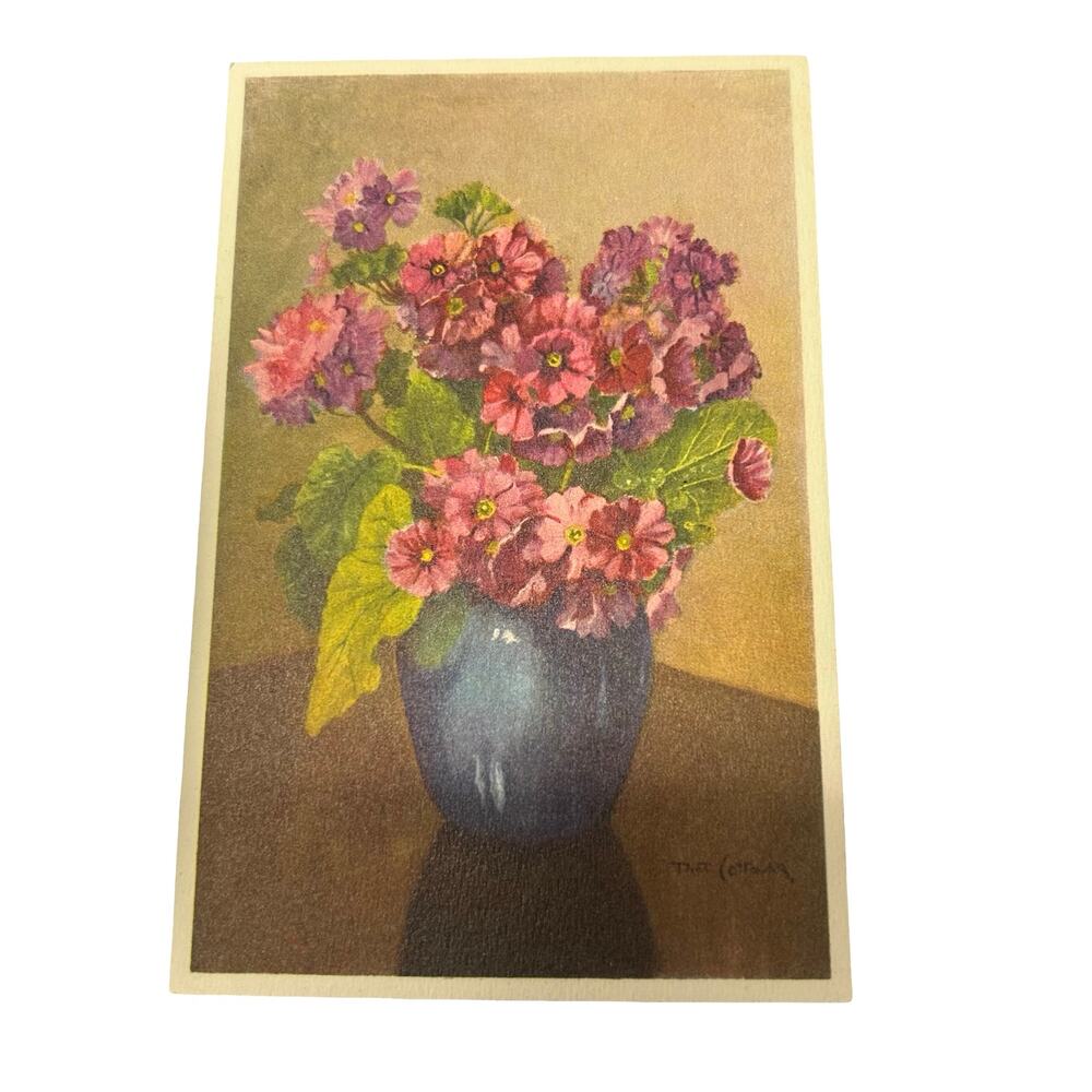 Lot of 13 Flowers Stehli Vintage Swiss Floral Postcards Unused Botanical - Picture 6 of 16
